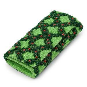 Nuevo diseño, bolso de mano con cuentas de color verde con tira de cadena, bolso de mano de noche de lujo hecho a mano para mujer, bordado con cuentas - Product Image 2