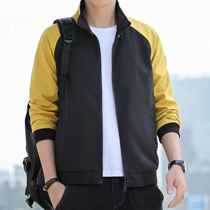 Nouvelle veste en jean slim pour homme, style motard, avec fermeture éclair, coloris assortis, sport coréen, hiver, décontractée, pour l'extérieur - Product Image 4