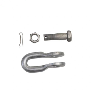Manille en U en acier galvanisé à chaud pour raccord de câble ADSS OPGW - Product Image 3