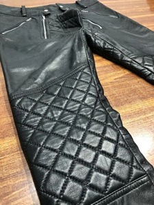 Pantalones de cuero de moto de carreras impermeables textiles Cordura más vendidos pantalones de motocicleta de cuero de Color negro genuino jinetes - Product Image 4