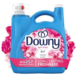 Adoucissant textile liquide Downy Ultra de haute qualité, écologique, 44 fl oz, adoucit les vêtements, parfum frais, solution de soin du linge - Product Image 5