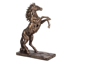 Best Modern Abstract Aluminum Casting Horse Sculptures for Tabletop and <b>Mantel</b> Decor From India - Product Image 4