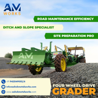Attache de niveleuse pour tracteur, compatible à broches simples/doubles, pour tracteurs de 55 à 90 CV, longueur de lame 3050 mm, hauteur 432 mm, faible entretien