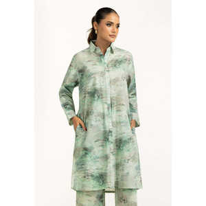 Conjunto de Dos Piezas para Mujer con Hilo Lurex Estampado, Colección IUSTTS-1323 a la Moda - Product Image 4