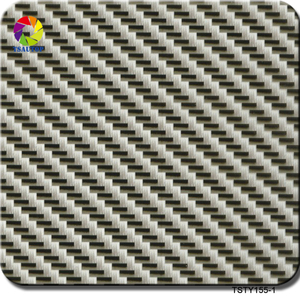 Material de Impresión por Transferencia de Agua TSAUTOP de 50 cm - Rollo de Película Hidrográfica y Película Hidrográfica Marvel con Patrón de Fibra de Carbono - Product Image 4
