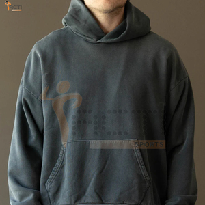 Suéter de talla grande de calidad superior al mejor precio Sunfade sudaderas con capucha Color sólido superventas Sunfade sudaderas con capucha - Product Image 4