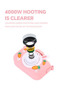 GAD-C02 taille portable et <span class=keywords><strong>jeux</strong></span> intégrés légers caméra pour enfants haute définition avec résolution réglable - Product Image 4