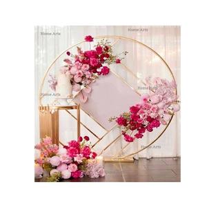 Advantageous Design Iron <b>Backdrop</b> <b>Stand</b> <b>With</b> Premium Quality Customized Shape Wedding <b>Backdrop</b> For Wholesale Supplier - Product Image 5