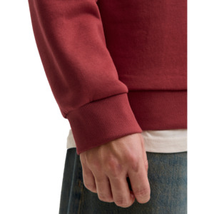 Sweat-shirt à col rond imprimé pour homme, broderie personnalisée, sweat-shirt à col rond lourd pour l'hiver, manches longues - Product Image 4