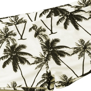 Soft Polyester <b>Blend</b> Breathable Lightweight Design for Beach Summer Vacation Wear Solid Pattern Stylish Men's Beach Shorts - Product Image 2