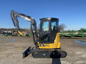 Miniexcavadora Compacta John Deere 35P Usada, Año 2025, 4 Toneladas, Motor Yanmar, Control PLC, Orugas Hidráulicas con Componentes Principales - Product Image 6