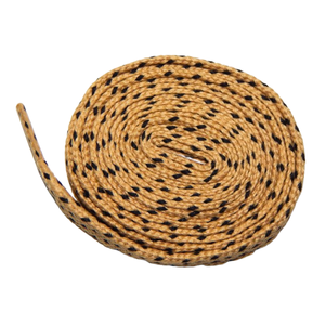 Lacets plats multicolores en polyester tressé de haute qualité avec motifs personnalisés et composition en 100% polyester - Product Image 1