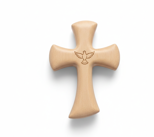 Decoración de Pared con Cruz Cristiana de Madera Natural de Alta Calidad, Decoración Religiosa Rústica para el Hogar y la Capilla - Product Image 2