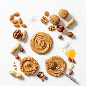 Organic Nut Butters Smooth and Creamy Healthy Spreads Almond <b>Peanut</b> Cashew Hazelnut Perfect for Baking Cooking and Snacks - Product Image 6