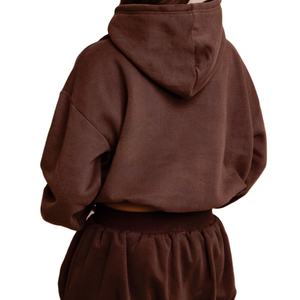 Sudaderas Personalizadas para Mujer, Sudadera Holgada de Forro Polar, Venta al por Mayor, OEM, ODM, Marca Privada, Ropa Urbana Informal, Proveedor de EE. UU. - Product Image 6