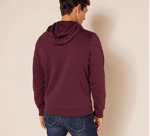 Sweat à capuche lourd 500 g/m² en coton de haute qualité pour hommes, sweat-shirts à épaules tombantes avec impression personnalisée et logo - Product Image 2