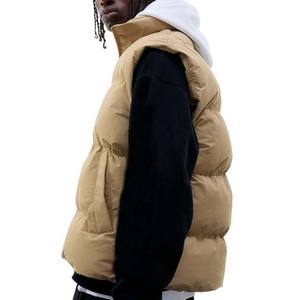 Chaleco de invierno de moda para ropa de hombre a prueba de viento impermeable abrigos ligeros para exteriores chaquetas de hombre de calle alta - Product Image 6