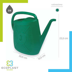 Regadera de Exterior Ecoplast, Práctica para Plantas y Flores, Duradera, Resistente a la Deformación - Product Image 2