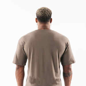 Custom Knitted Cotton <b>T</b>-<b>Shirt</b> & <b>Shorts</b> <b>Set</b> for <b>Men</b> <b>Short</b> Sleeve Anti-Pilling Regular Fit Custom Logo OEM Bulk - Product Image 3