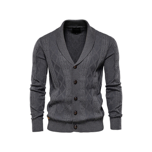 Casual Wear <b>Cardigan</b> Custom Logo Private Label Comfortable Knitwear Affordable Price Wholesale - Product Image 3