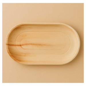 Plateaux ovales en feuille de palmier Areca de qualité supérieure, idéaux pour les restaurants, les hôtels et les repas en plein air. - Product Image 4