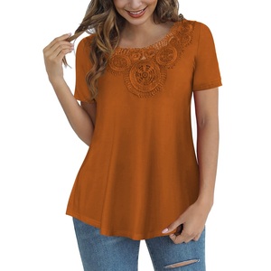 Tops courts imprimés en polyester à séchage rapide, nouvelle mode, crop top streetwear pour femmes, haut à manches courtes pour femmes, provenance BD. - Product Image 6