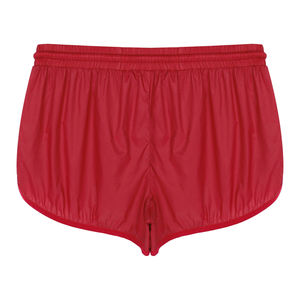 Pantalones cortos de gimnasio informales para hombre, material de LICRA de poliéster transpirable, pantalones cortos deportivos sólidos de alta calidad, bolsillos, cordón, secado rápido - Product Image 4