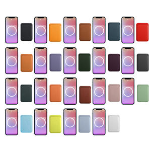 Tarjetero de cuero magnético para Mag Safe Phone 15 14 16 13 12 Pro Max Mini Plus con ranuras para tarjetas <span class=keywords><strong>MacSafe</strong></span> animadas - Product Image 6