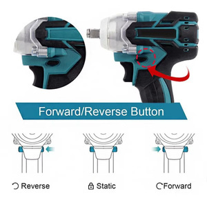 Llave de impacto eléctrica inalámbrica de 21V, llave de enchufe eléctrica sin escobillas recargable de alto Torque 1/2 - Product Image 6