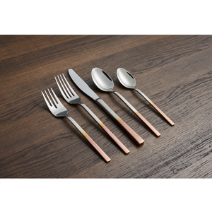 Juego de cubiertos de acero inoxidable para comedor, vajilla para eventos de boda, juego de cubiertos, cuchillo, cuchara, tenedor, decoración de restaurante para el hogar - Product Image 6