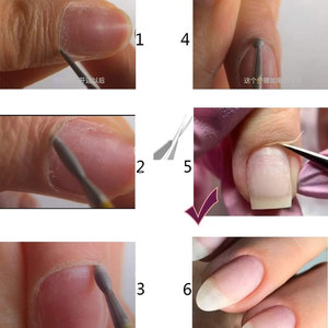 Ciseaux à ongles professionnels en acier inoxydable manucure ciseaux à cuticules lame droite personnalisée ciseaux de haute qualité - Product Image 6