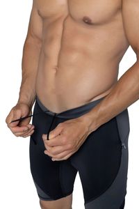 Pantalones cortos deportivos para hombre de alta calidad antiarrugas color sólido calidad premium mejores diseños pantalones cortos de fitness para hombres con tarifa barata - Product Image 6