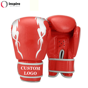 Guante de boxeo de cuero de PVC personalizado para hombres, guante de boxeo para entrenamiento de boxeo, lucha, acepta OEM - Product Image 3