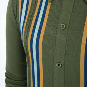 Venta caliente Diseño hecho a medida Slim Fit Hombres Sudadera Nueva Smart Manga larga Transpirable Algodón Tejido a mano con servicio OEM - Product Image 4