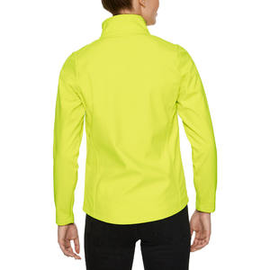 Veste décontractée noire avec veste Soft Shell Vêtements d'extérieur zippés pour femmes - Product Image 5