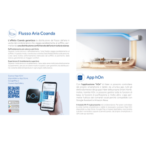 Aire Acondicionado Haier Revive 9000+12000 Btu Dual Split Inverter R32 2U50MEEFRA de Alta Eficiencia A++ con Wifi A++ - Product Image 4