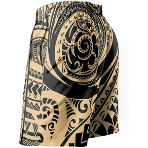 OEM ODM Maillot de bain de haute qualité avec logo personnalisé Pantalon court de plage résistant à l'eau pour hommes Style décontracté Design graphique par sublimation - Product Image 6