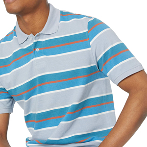 Polo 100% coton brodé pour hommes Polo à manches courtes pour hommes Polo d'été décontracté pour hommes - Product Image 5