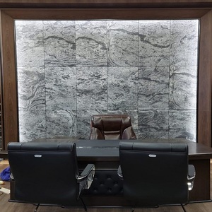 Chapa de piedra Flexible de lujo de 1mm Natural, decoración del hogar, bloque translúcido, diseño de azulejo, estilo rústico pulido, antiácido para exteriores - Product Image 1