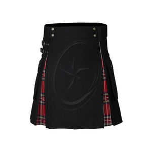 Faldas Escocesas Plisadas para Hombre, Estilo Escocés, Falda Corta de Moda Masculina - Product Image 1