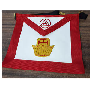 RAM TABLIER Past High Priest 100% Tablier en peau d'agneau Royal Arch Tabliers en cuir de mouton Fait à la main TRAVAIL 2026 100% MEILLEURE QUALITÉ - Product Image 1