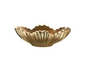 Bol en aluminium de forme ronde en métal noir argenté Bol décoratif pour fruits et légumes de style fantaisie - Product Image 1