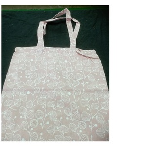 Eco-friendly Reusable 100% Cotton Fruit Vegetable Grocery Shopping <b>Bag</b> <b>Net</b> Mesh Grocery <b>Bags</b> Low Gsm Hot Selling Fashion Printed - Product Image 1