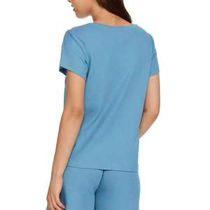 Conjunto corto personalizado, nueva ropa de verano, conjuntos de 2 piezas para mujer, pantalones cortos y Top corto, conjunto doble de algodón para mujer - Product Image 2