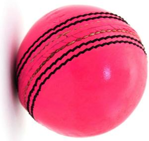 Juego de 6 pelotas de críquet de cuero rosa de larga duración para jugadores - Product Image 2