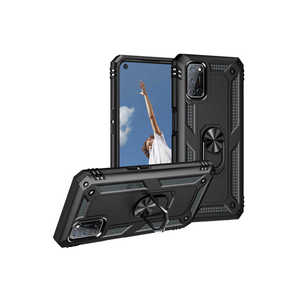 Coque arrière antichoc en silicone premium Netzy SAFA Vega pour Oppo A92, écologique, noire, avec emballage - Product Image 1