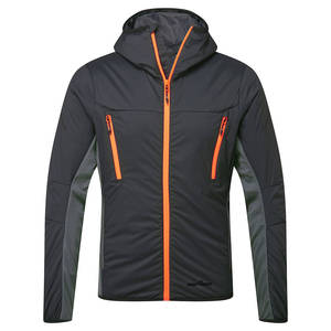 Veste matelassée pour homme avec logo personnalisé en gros, résistante à l'eau, chaude, pour l'hiver, veste de sécurité en polyester et coton, LED - Product Image 5