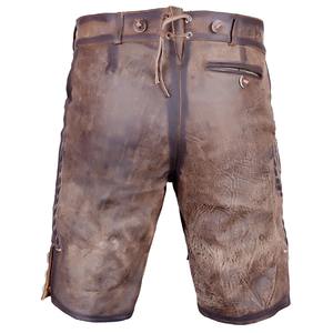 Pantalones de Cuero Bávaros Deportivos para Hombre, Diseño Sólido, Pantalones de Oktoberfest, Pantalones de Cuero de Gamuza, Tela de Lana Peinada - Product Image 4