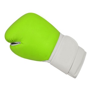 Guantes MMA de piel auténtica de 16oz al por mayor, guantes de boxeo de marca con logotipo personalizado, nuevo Equipo de Combate de alta calidad - Product Image 2