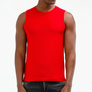 Vêtements de sport personnalisés de grande taille pour hommes sans manches Débardeur pour hommes T-shirt d'entraînement en coton à séchage rapide pour muscles Fit avec le service OEM - Product Image 1